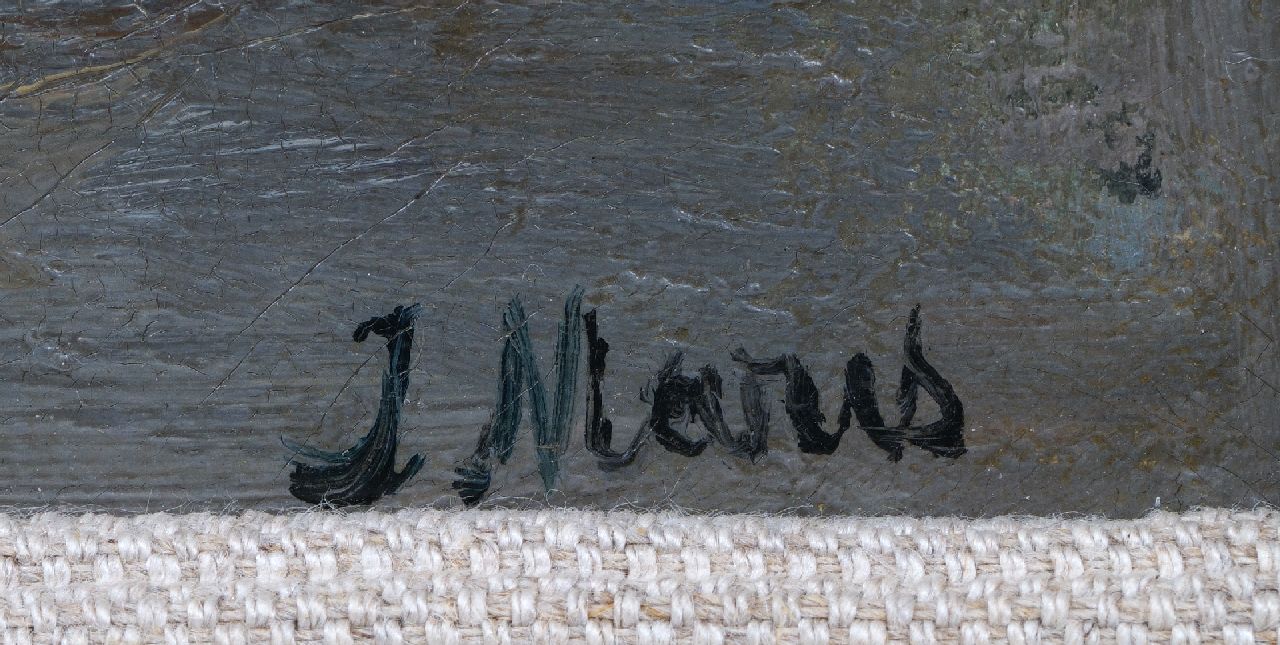 Jacob Maris signaturen Vissershaven