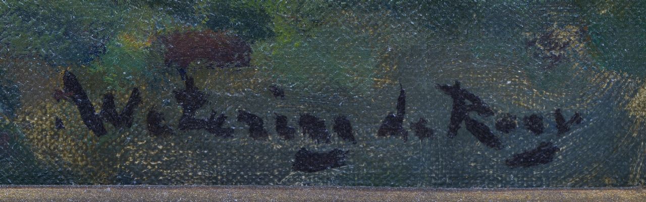 Johannes Embrosius van de Wetering de Rooij signaturen De Waal bij Zaltbommel