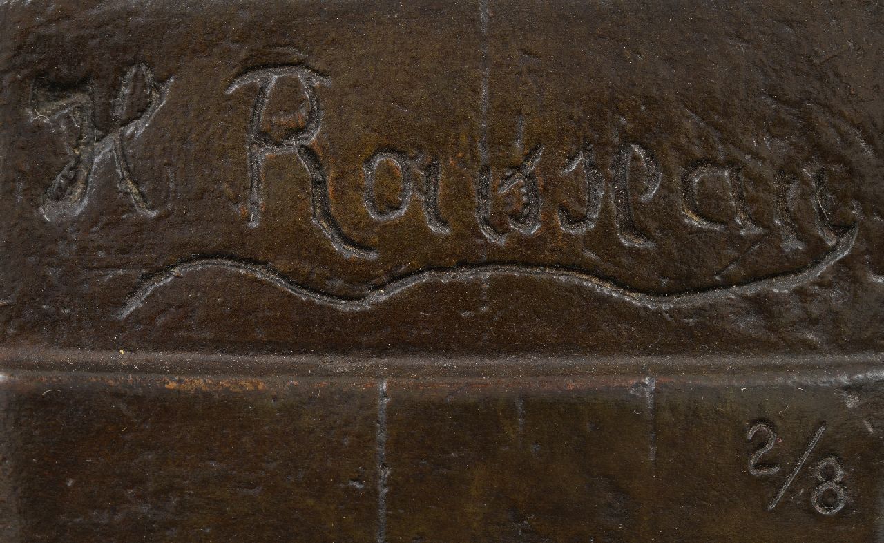 Henri 'Le Douanier' Rousseau signaturen Baron Daumesnil (Le Général Daumesnil)