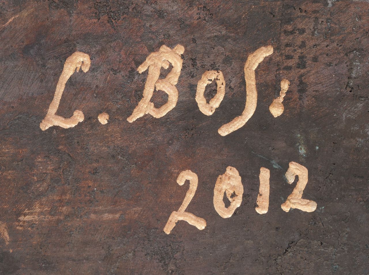 Loek Bos signaturen Drie ezeltjes