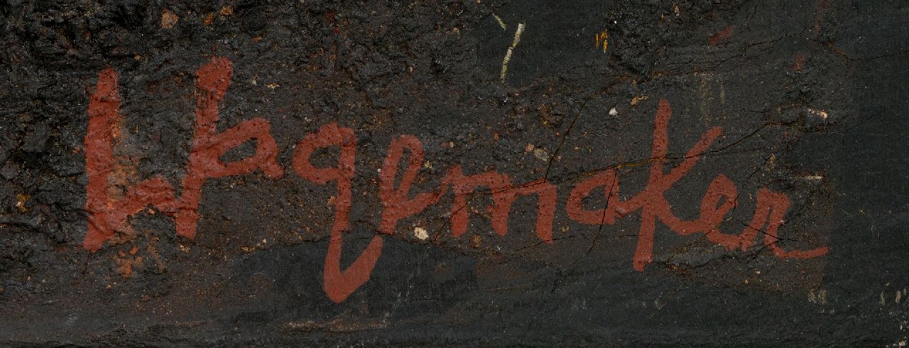 Jaap Wagemaker signaturen Peinture Noire