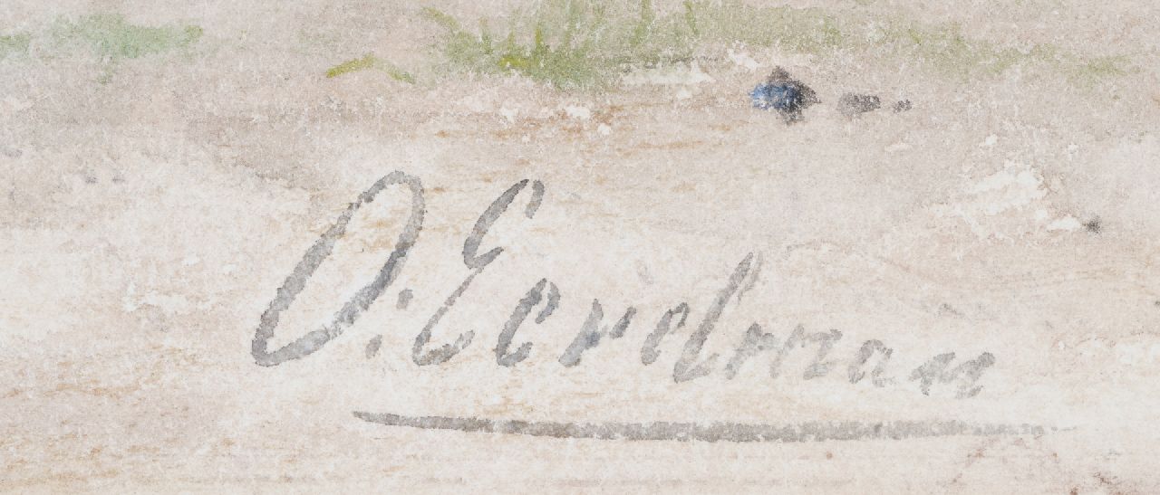 Otto Eerelman signaturen Na de morgenrit