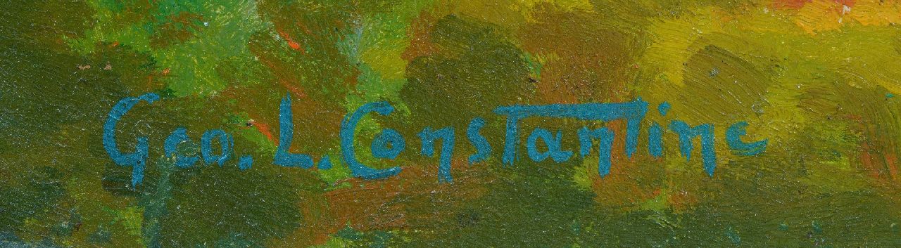 George Constantine signaturen Strandvermaak