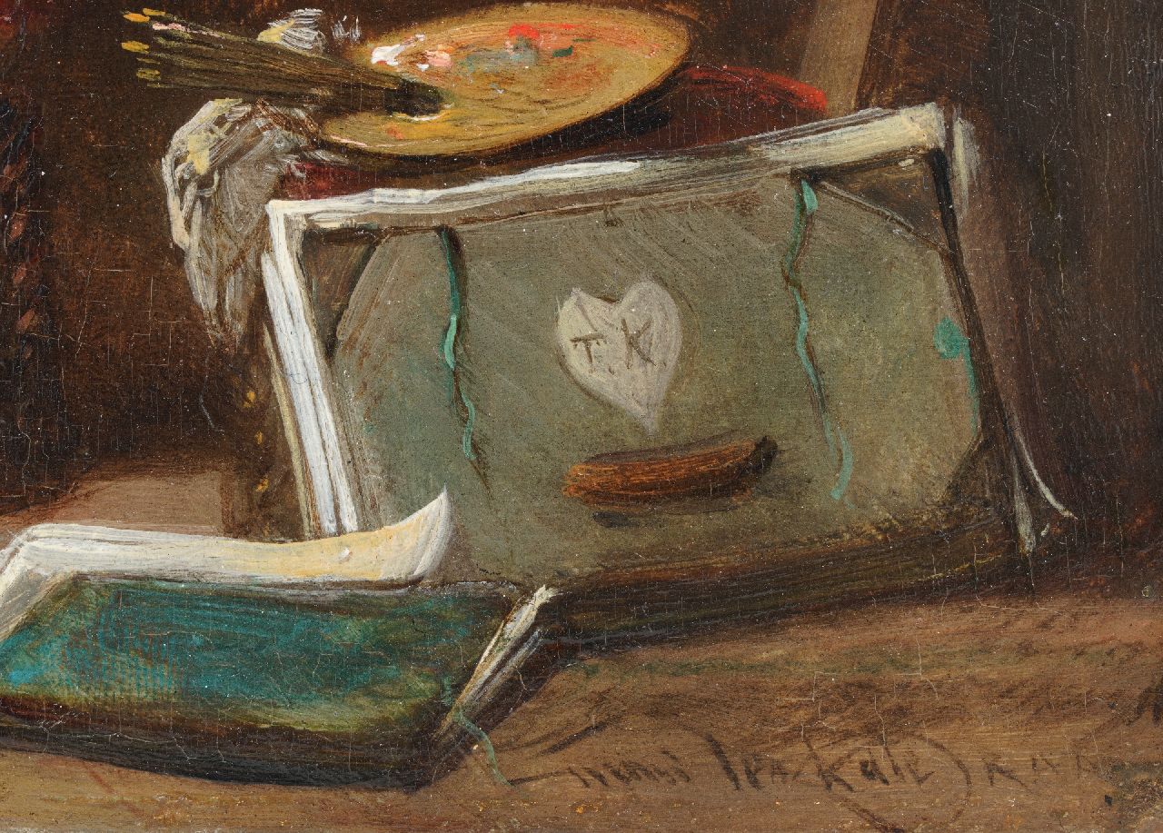 Mari ten Kate signaturen De jonge kunstliefhebster