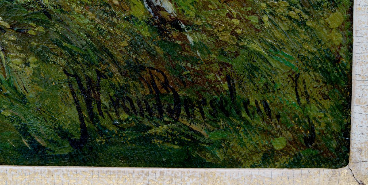 Jan Willem van Borselen signaturen Terug naar de boerderij na het hooien