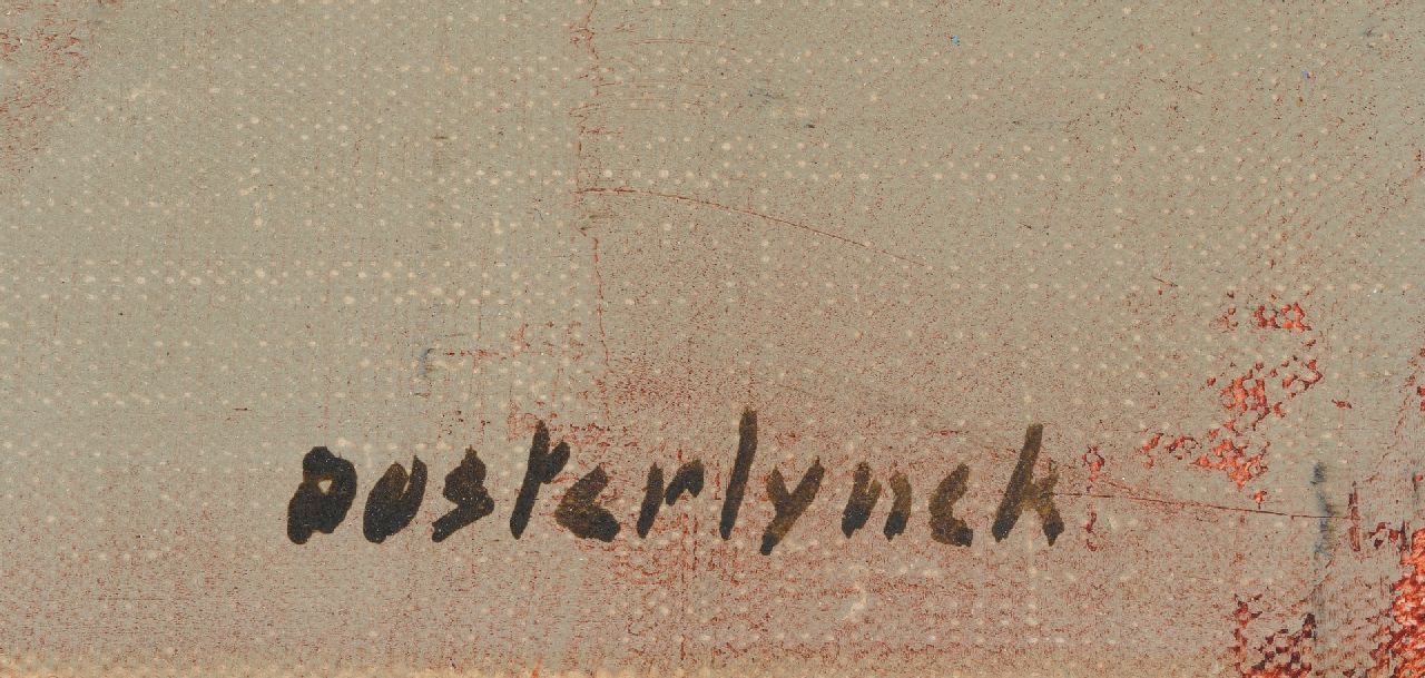 'Jean' Emile Oosterlynck signaturen Vogels in het park