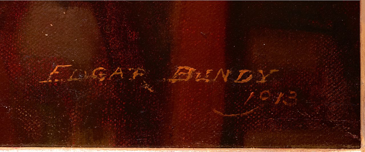 Edgar Bundy signaturen Tijd voor geldzaken