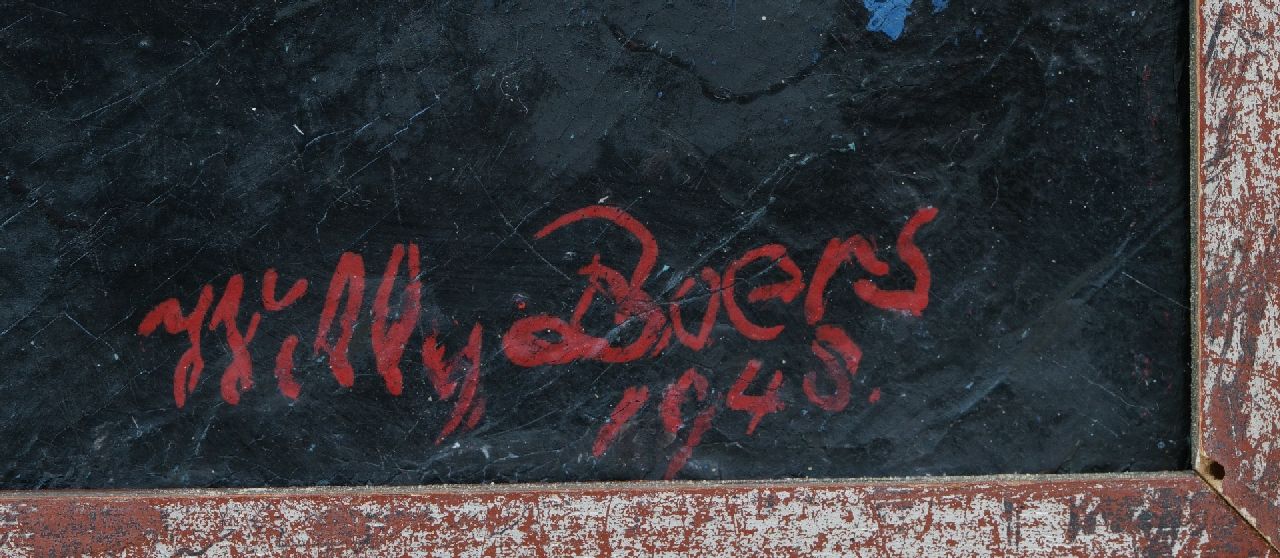 Willy Boers signaturen Désir potentiel/Potentieel verlangen