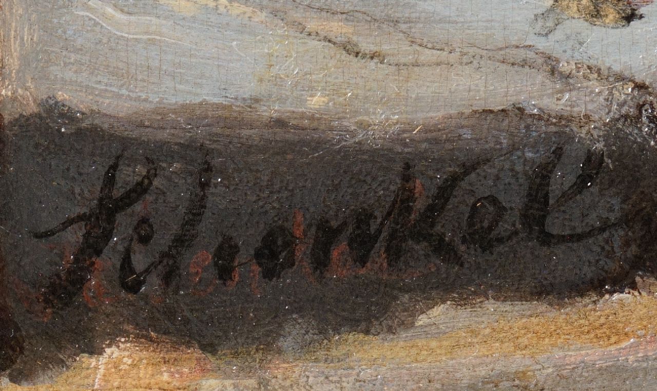 Jan Jakob Schenkel signaturen Interieur van de Grote Kerk te Alkmaar