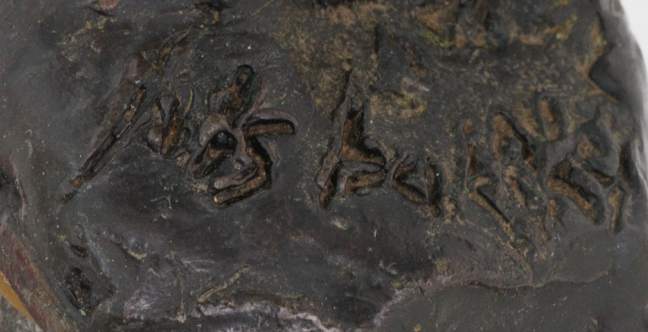 Jits Bakker signaturen Galopperend paard