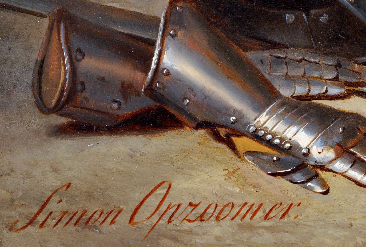 Simon Opzoomer signaturen Peter de Kluizenaar