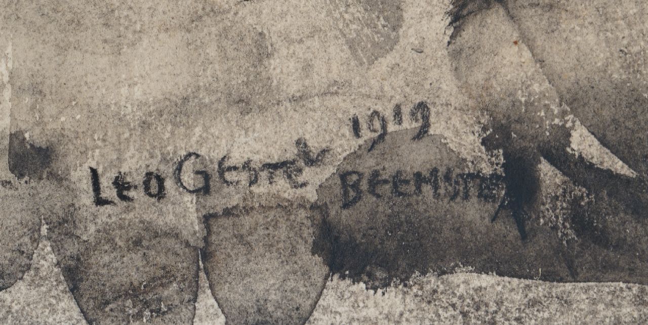 Leo Gestel signaturen Boomgaard in de Beemster