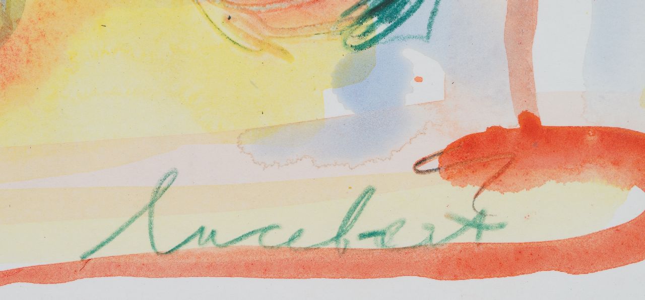 Lucebert signaturen Zonder titel