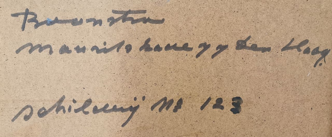 Klaas Boonstra signaturen Schilderij no. 123