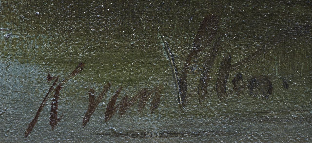 Hendrik Dirk Kruseman van Elten signaturen Boerderij aan de waterkant