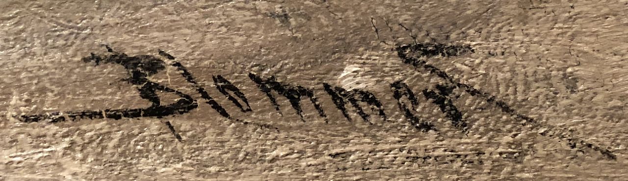 Bernard Blommers signaturen Scheepje zeilen