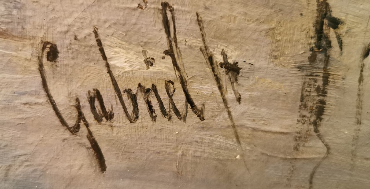 Constan Gabriel signaturen Hollands polderlandschap
