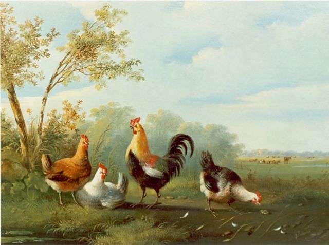 Albertus Verhoesen | Een vreemde ontdekking, olieverf op paneel, 24,5 x 32,5 cm, gesigneerd r.o.