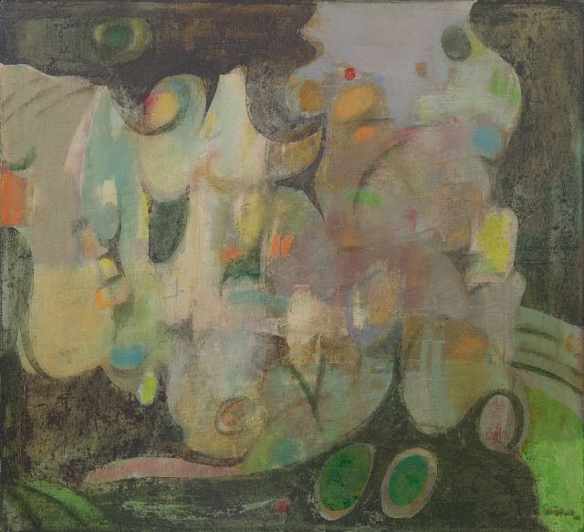 Wiggers K.H.  | Stilleven, olieverf op paneel 62,0 x 68,0 cm, gesigneerd r.o.