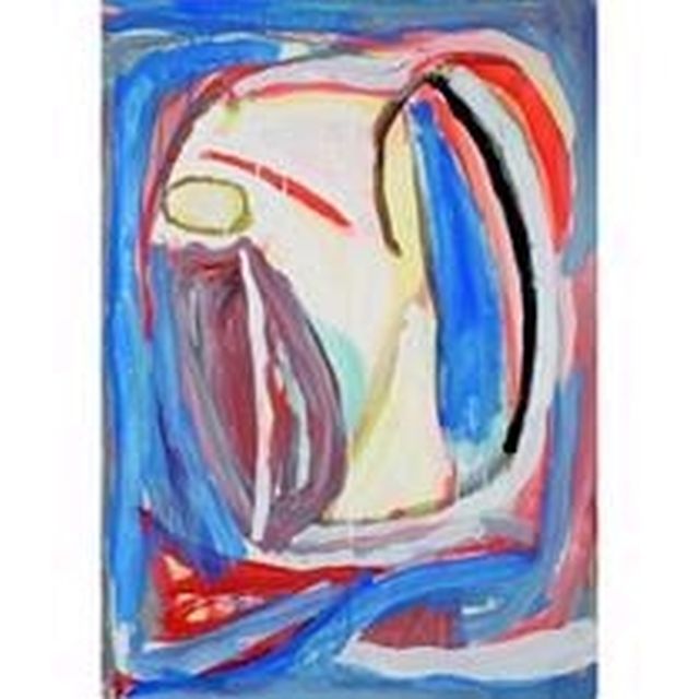 Bram van Velde | Compositie no. 15, gouache op papier, 99,0 x 70,0 cm, gesigneerd verso met initialen