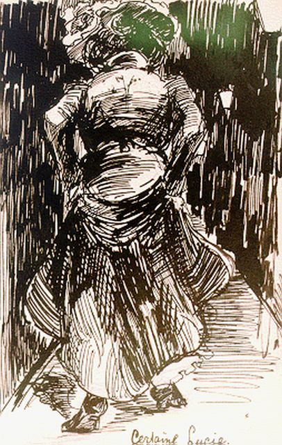 Leo Gestel | Certaine Lucie, 14,0 x 9,0 cm