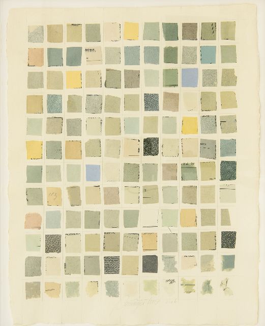 Klaus Baumgärtner | Zonder titel, collage op papier, 47,7 x 37,0 cm, gesigneerd m.o. en gedateerd 2006