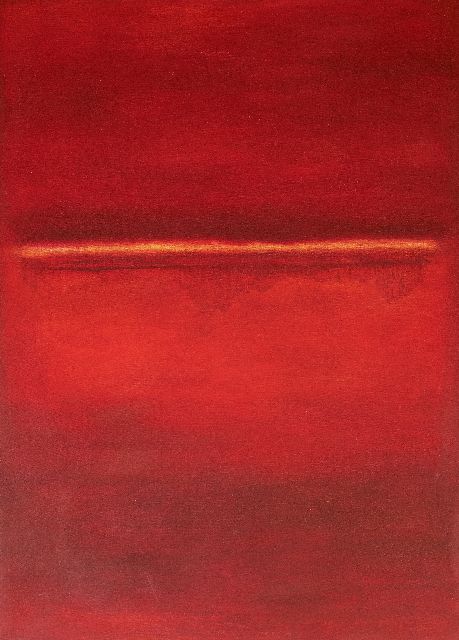 Mollie McNealy | Arrival Series, olieverf op doek, 148,0 x 106,0 cm, gesigneerd op doekomslag en te dateren 2013