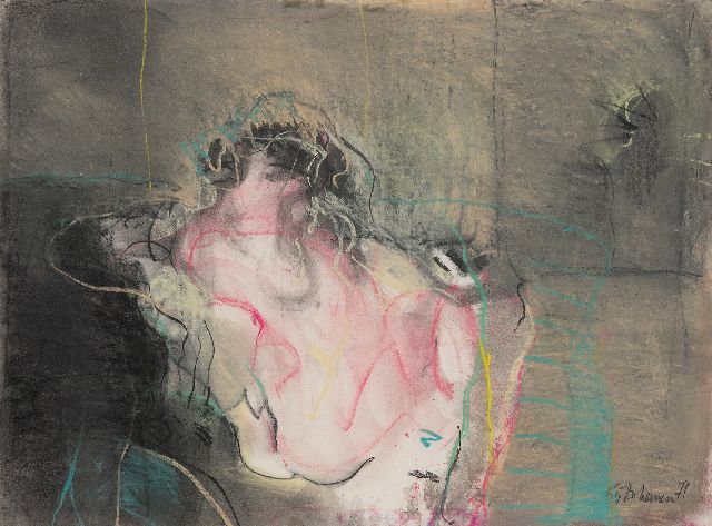 Bohemen C.B. van | Zonder titel, pastel op papier 55,6 x 75,8 cm, gesigneerd r.o. en gedateerd '79