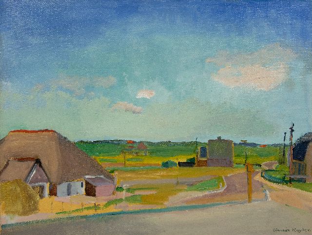 Harrie Kuijten | Bij Camperduin, olieverf op doek, 50,9 x 66,2 cm, gesigneerd r.o. en zonder lijst