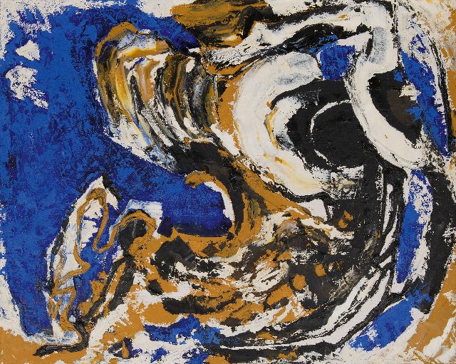 Frieda Hunziker | Golf, olieverf op doek, 80,2 x 100,2 cm, te dateren 1964
