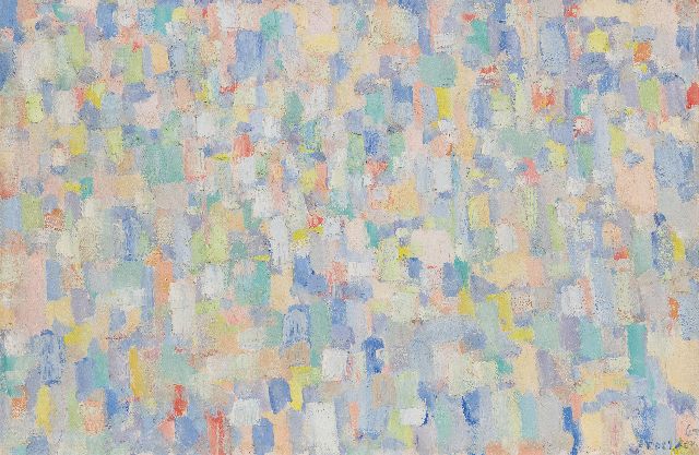 Rudi Polder | Untitled, olieverf op doek, 60,9 x 92,0 cm, gesigneerd r.o. en gedateerd '67