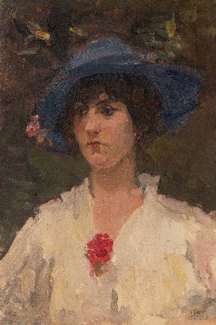 Isaac Israels | Schoonheid, olieverf op doek, 60,2 x 40,5 cm, gesigneerd r.o.