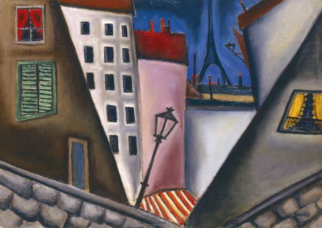 Frans Boers | Paris, olieverf op doek, 45,8 x 65,3 cm, gesigneerd r.o. en gedateerd 1932
