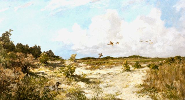 Johan Hendrik van Mastenbroek | Op de Wieken, olieverf op doek, 70,5 x 130,5 cm, gesigneerd r.o. + verso op etik en gedateerd 1934