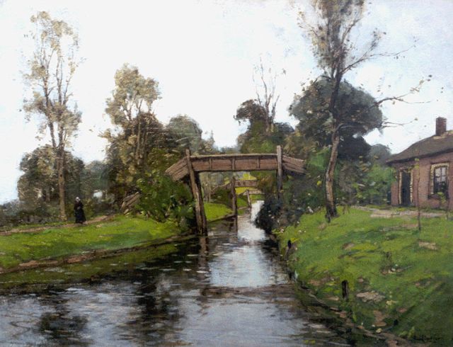 Paul Bodifée | Giethoorn, olieverf op doek, 50,3 x 65,3 cm, gesigneerd r.o.
