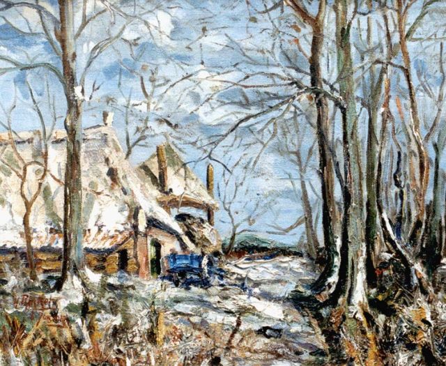 Herman Rinket | Boerenhoeve, olieverf op doek, 50,3 x 60,2 cm, gesigneerd l.o. en gedateerd 6 jan. 1947