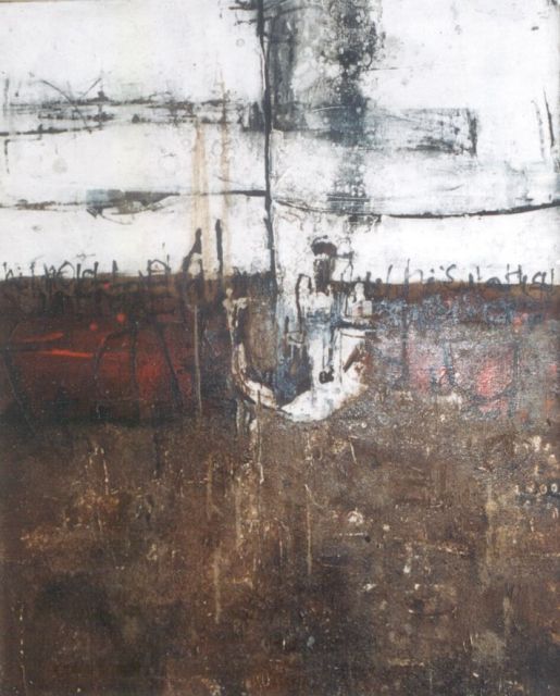 John Forrester | Aldila Mark, olieverf op doek, 100,0 x 81,4 cm, gesigneerd verso en verso gedateerd 1962