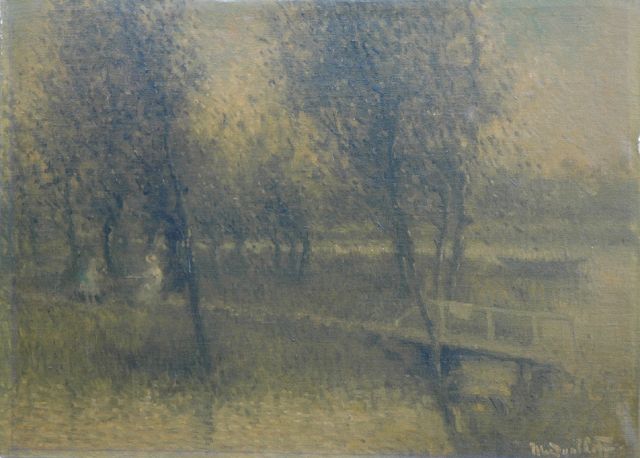 Henri van Daalhoff | Dorpje, olieverf op doek, 40,3 x 55,7 cm, gesigneerd r.o.